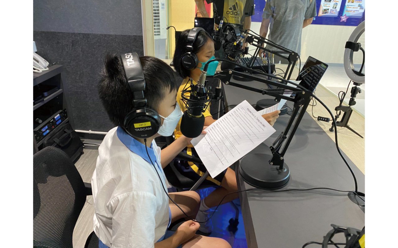 學校會進行每日英語廣播