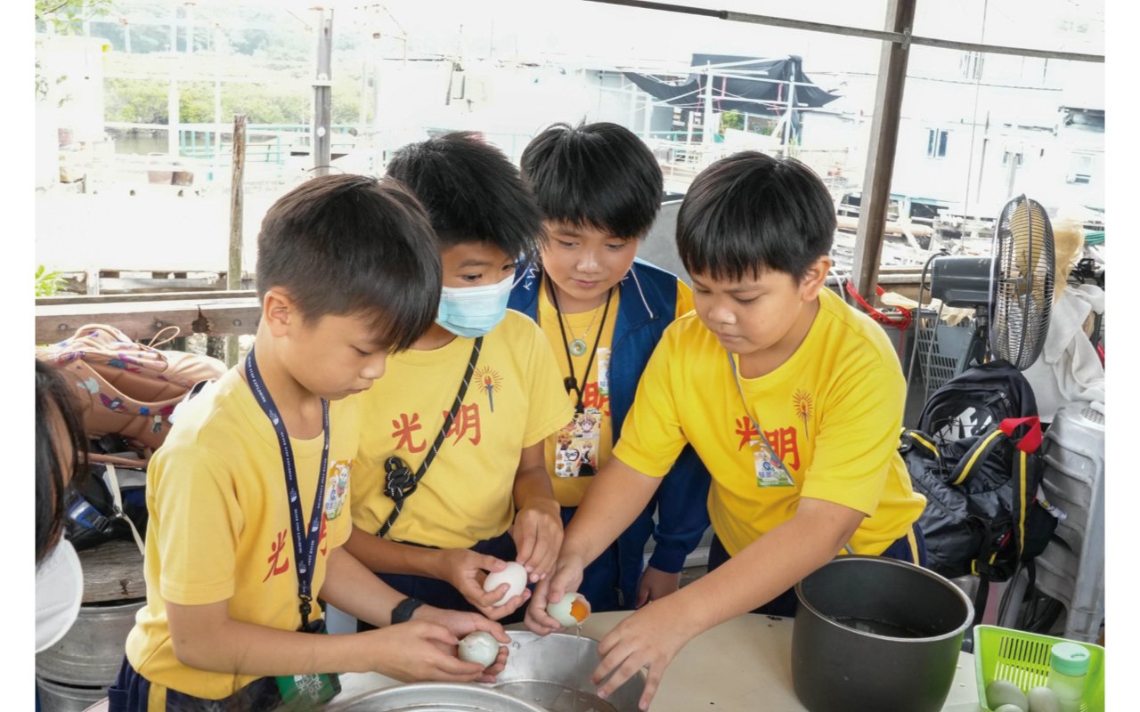 五年級考察大澳龍舟遊涌
