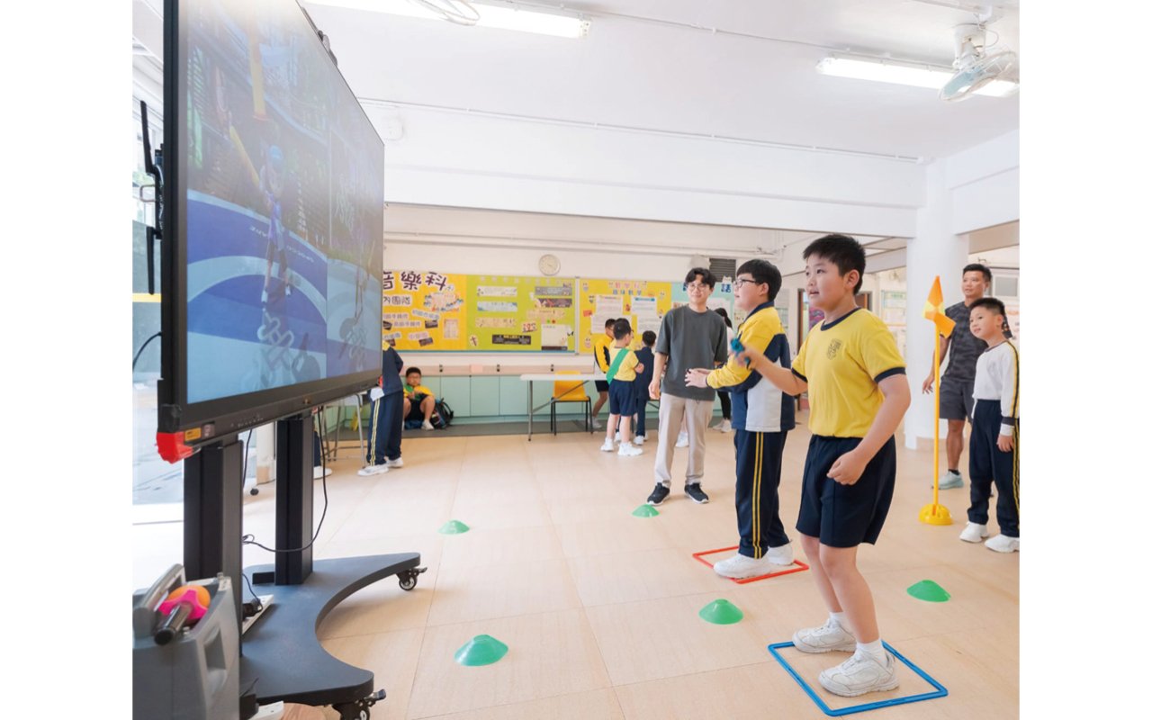 學校特別在課間推行「鬆一Zone」時段
