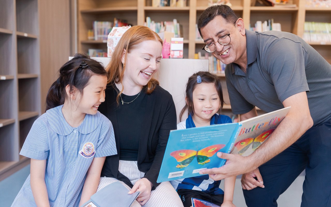 學校高度重視英語教育