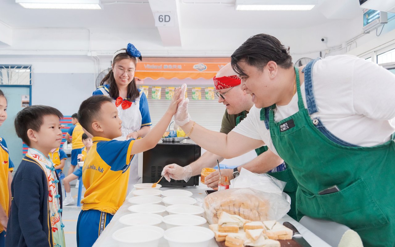 享用小食